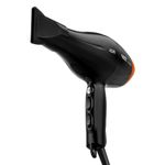 Secador De Cabelo Titanium 2100W Preto/laranja 110V