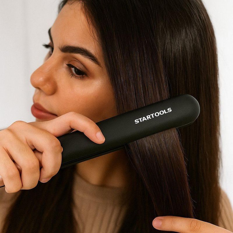 Chapinha Para Cabelo Profissional 50w Bivolt - Rosa