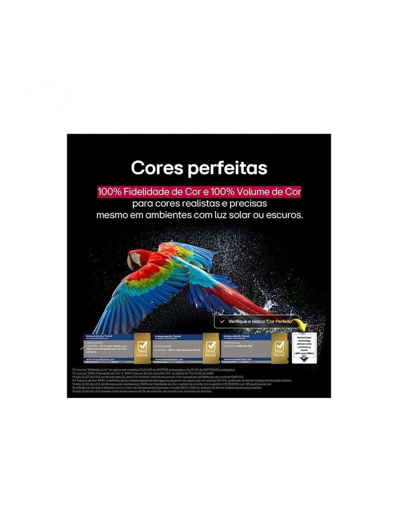 Smart LG OLED AI B5 4K De 65 Polegadas 2025 Bivolt