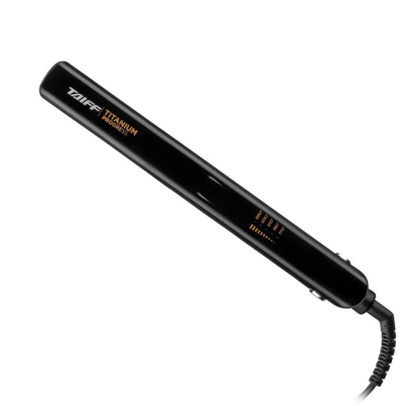 Chapa Titanium Progress Preto Bivolt