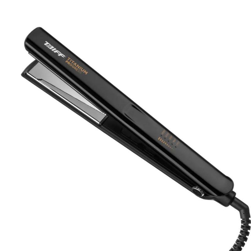 Chapa Titanium Progress Preto Bivolt