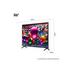 TV LG Ultra Grande 86" 4K UHD AI a7 Gen8 - 86UA8550PSA