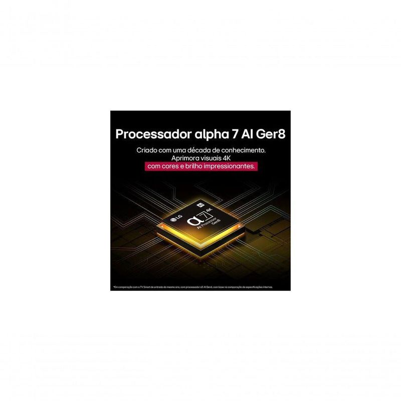 TV LG Ultra Grande 86" 4K UHD AI a7 Gen8 - 86UA8550PSA