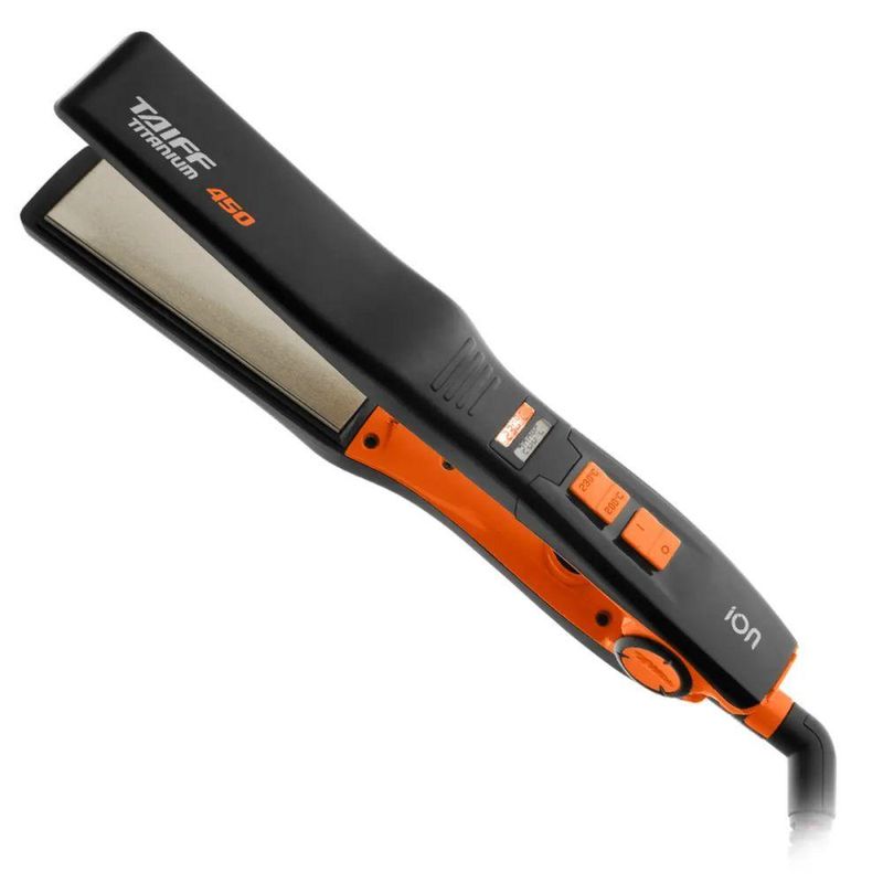 Chapa Titanium Laranja 200ºC - 230ºC Preto/laranja Bivolt