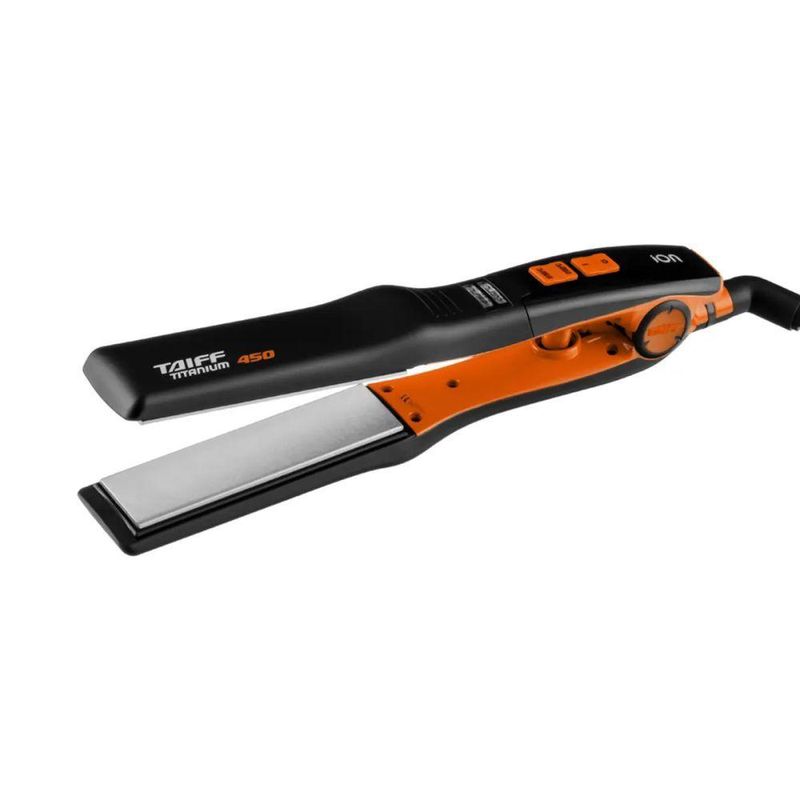 Chapa Titanium Laranja 200ºC - 230ºC Preto/laranja Bivolt