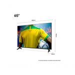Smart TV 4K 65 LG QNED73 Portal de Games Processador AI &alpha;7 Ger8 4K Super Upscaling