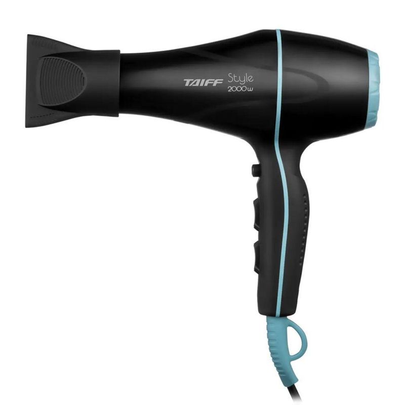 Secador De Cabelo Style Black 2000W Preto 220V