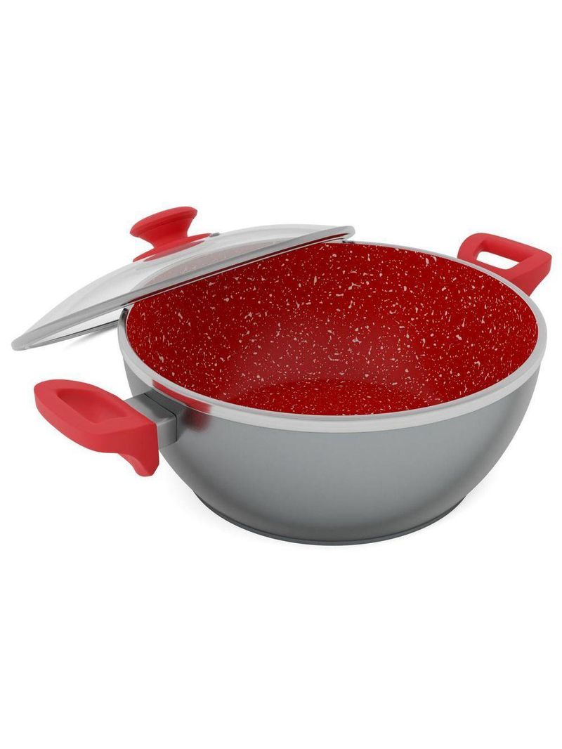 Panela Philco Redstone 4,6L com Tampa de Vidro PPN24A