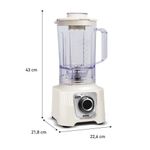 Liquidificador Arno Power Max Marfim LN64 3,1L 2200W 127V