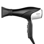 Secador De Cabelo Unique Duo Branco/preto Bivolt