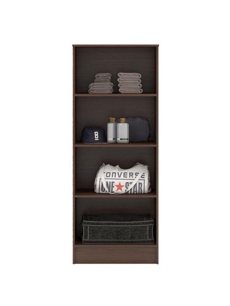 Cômoda Montevideu E Multiuso Viena em acabamento colorido Café Touch - Demóbile