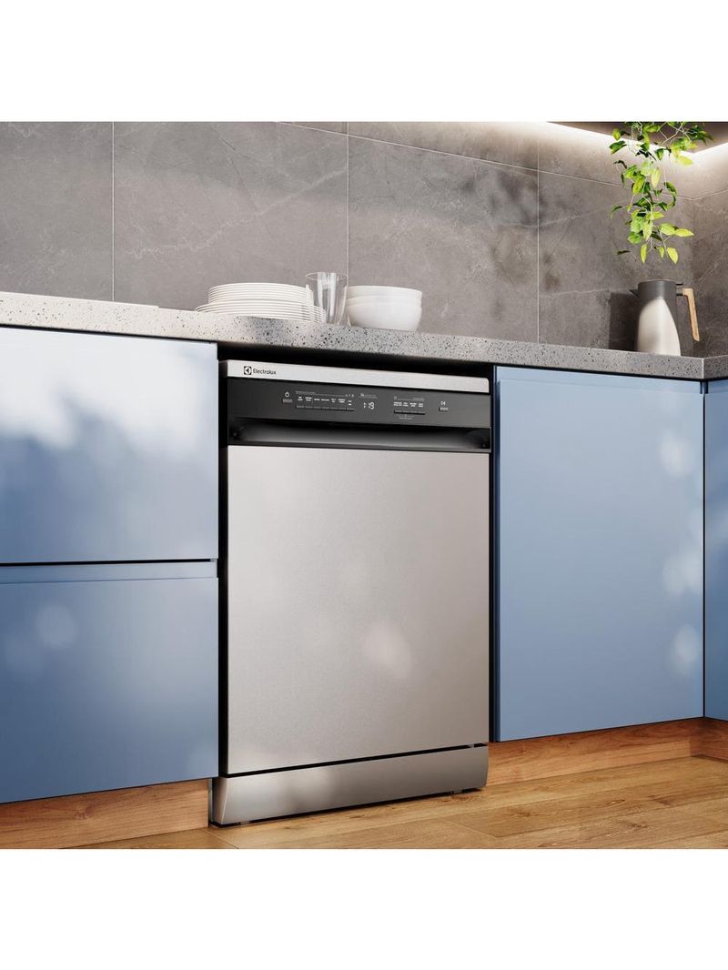 Lava-louças electrolux ls14e 14 serviços lava e seca inox