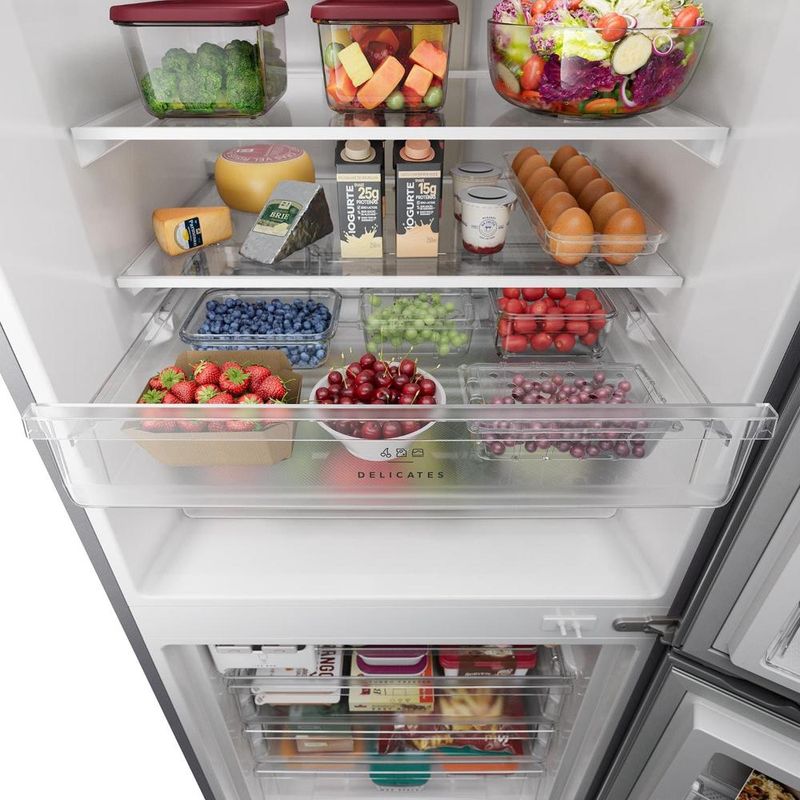 Geladeira brastemp bre66ak smart frost free inverse 500l inox bivolt