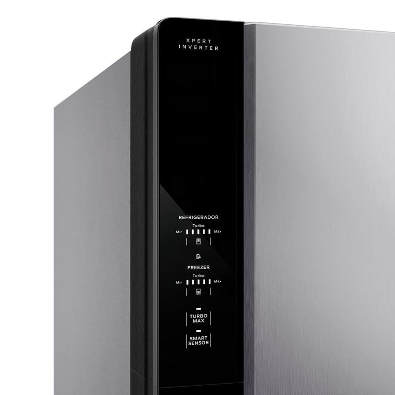 Geladeira brastemp bre66ak smart frost free inverse 500l inox bivolt