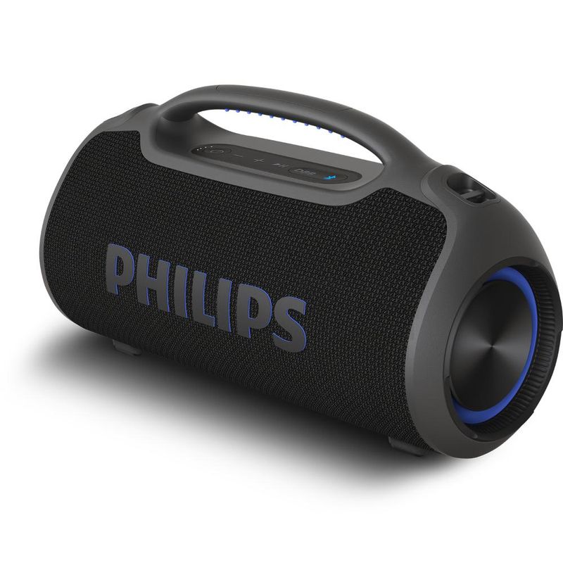 Caixa de som portátil philips boombeat tax400b/78 200w bluetooth alça removível bivolt