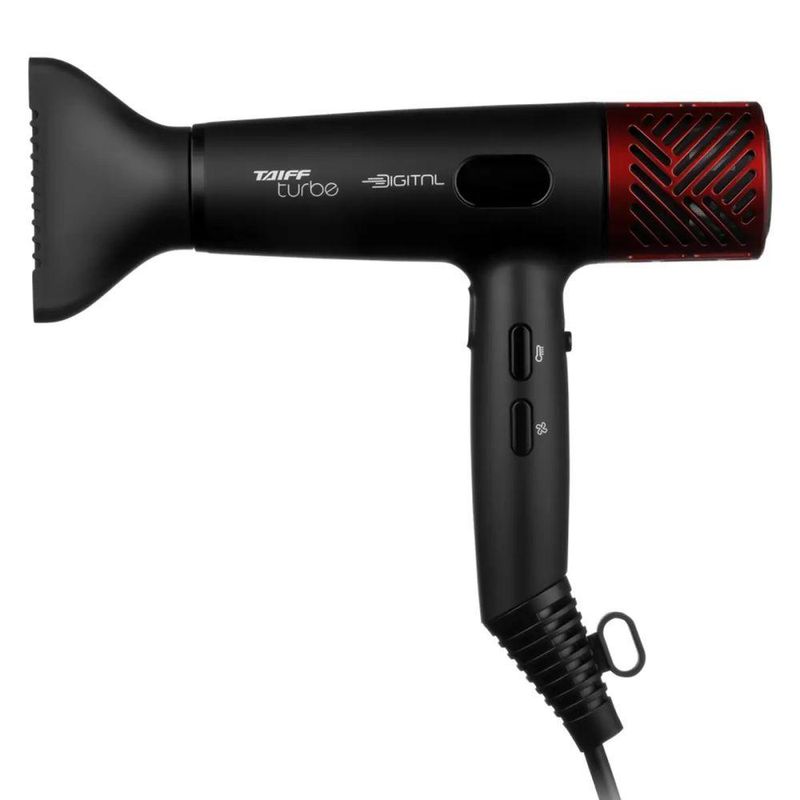 Secador Turbe Digital 2400W Preto 110V