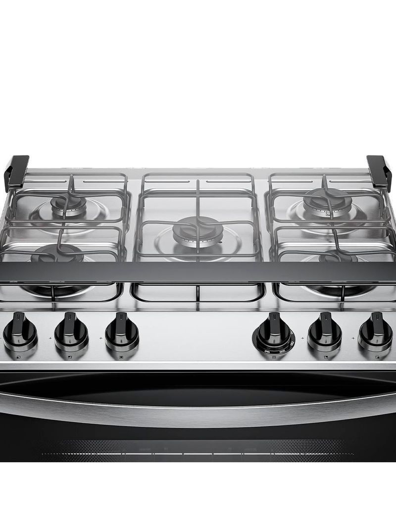 Fogão 5 bocas brastemp bfs5ndb forno 96l queimadores rápidos bivolt branco