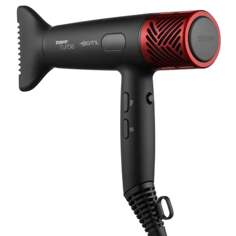 Secador Turbe Digital 2400W Preto 220V