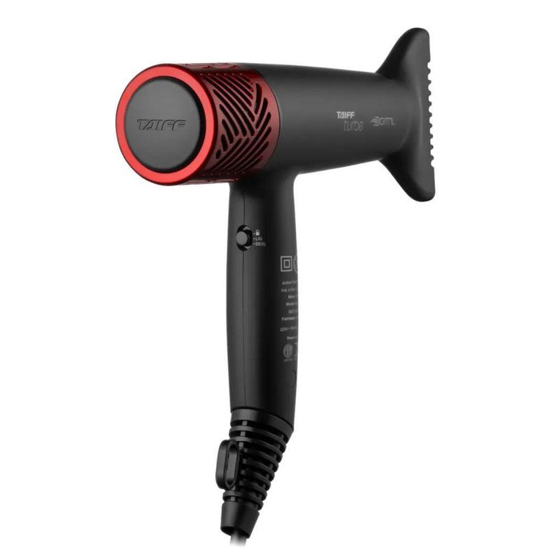 Secador Turbe Digital 2400W Preto 220V