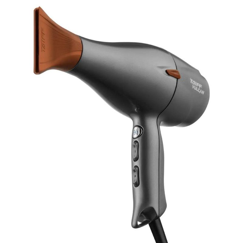 Secador De Cabelo Vulcan 2500W Cinza/laranja 110V