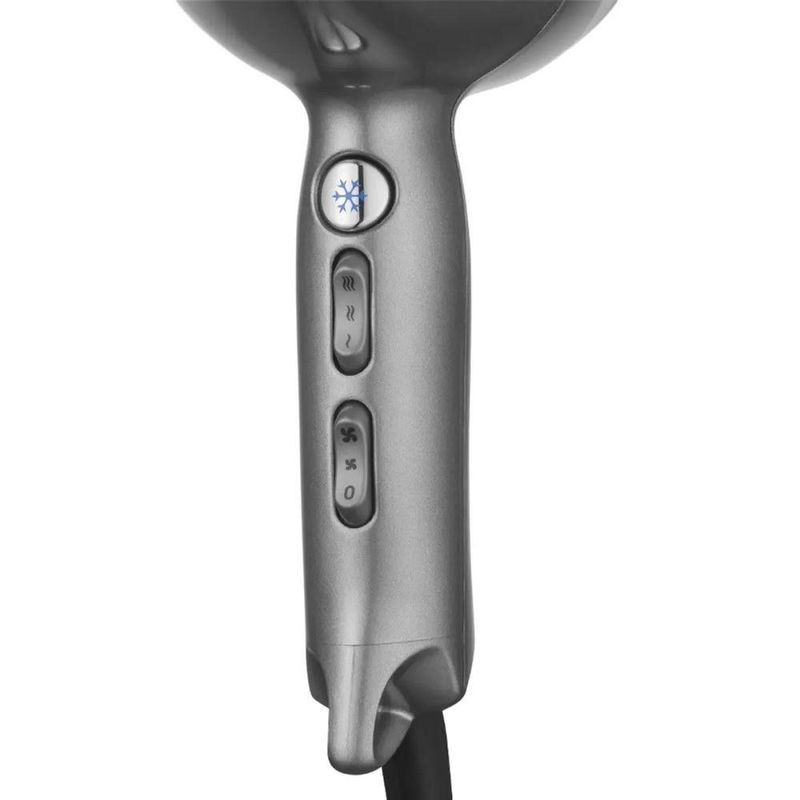Secador De Cabelo Vulcan 2500W Cinza/laranja 110V