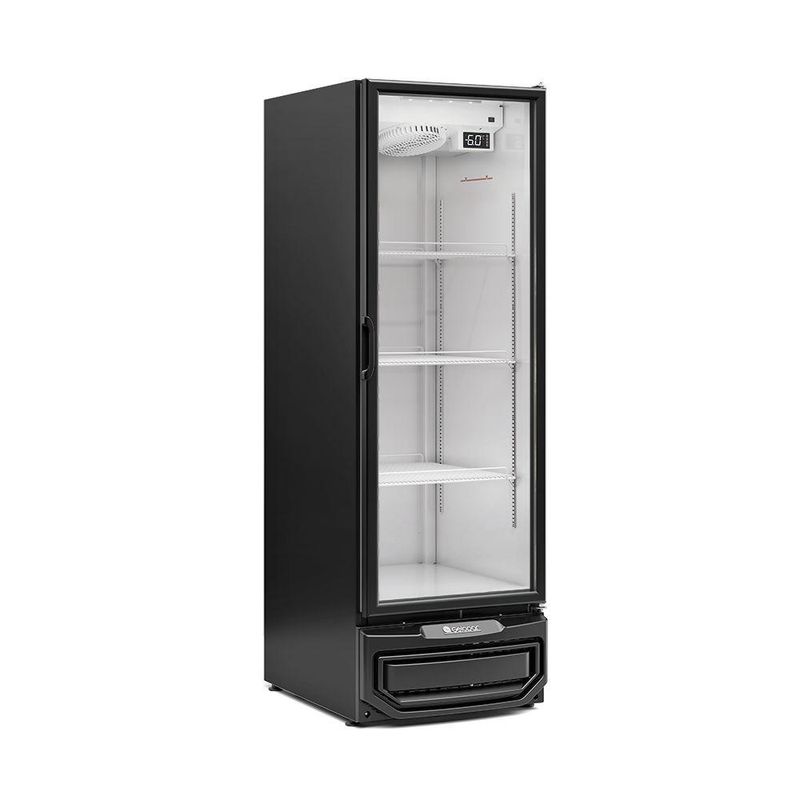 Cervejeira Gelopar 570L 1 Porta de Vidro Preto 127V GCB-57 V PR 80118091