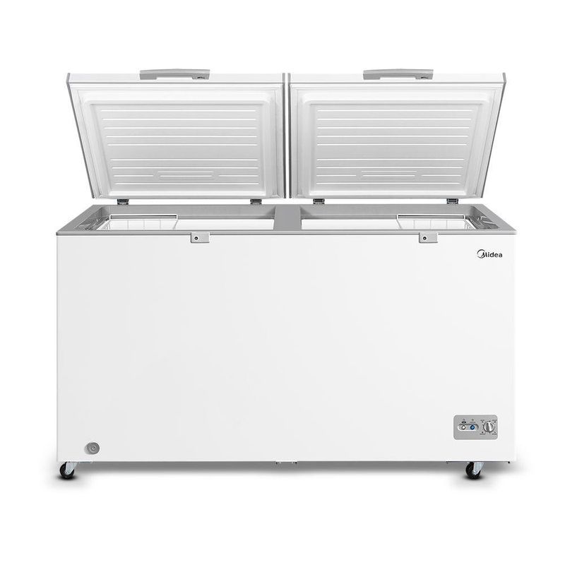 Freezer Midea Horizontal 508L 2 Porta Branco 127V (MDRC698FZD011)