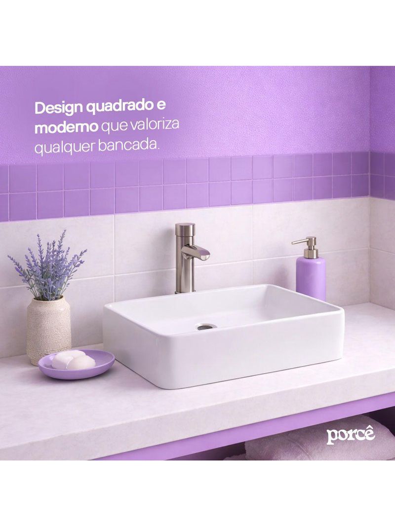 Cuba De Sobrepor Porcê Laguna (PCC3617A-BR)