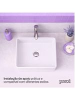 Cuba De Sobrepor Porcê Laguna (PCC3617A-BR)