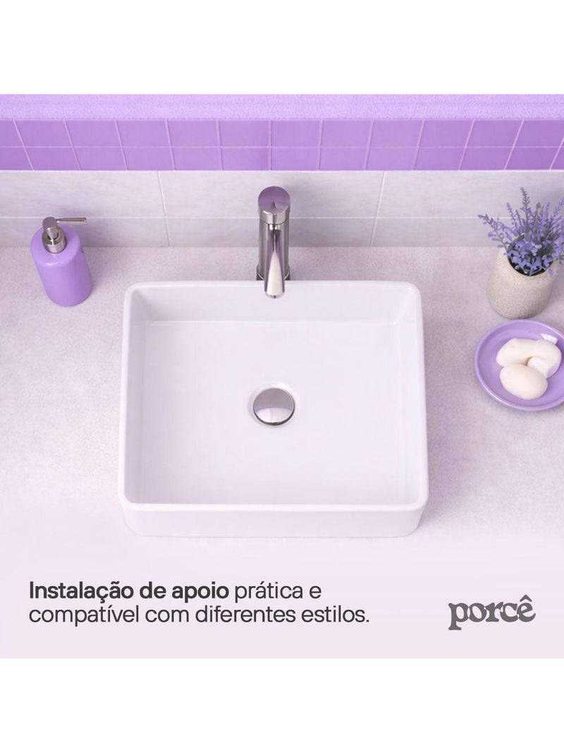 Cuba De Sobrepor Porcê Laguna (PCC3617A-BR)