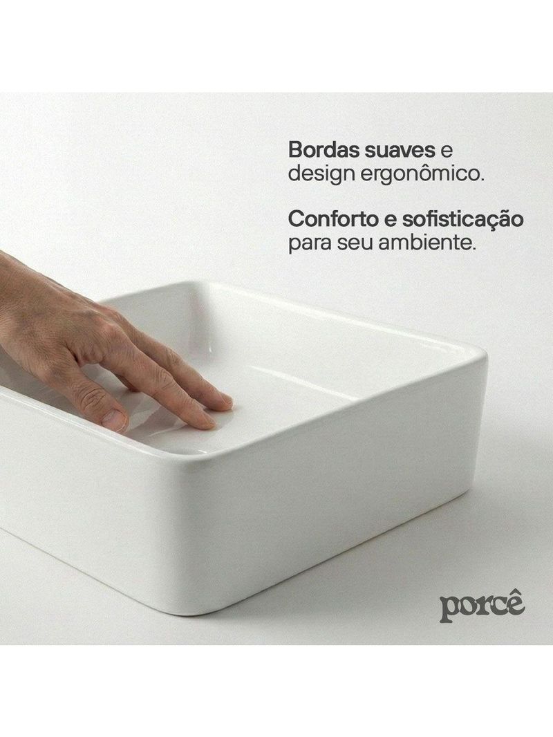 Cuba De Sobrepor Porcê Laguna (PCC3617A-BR)