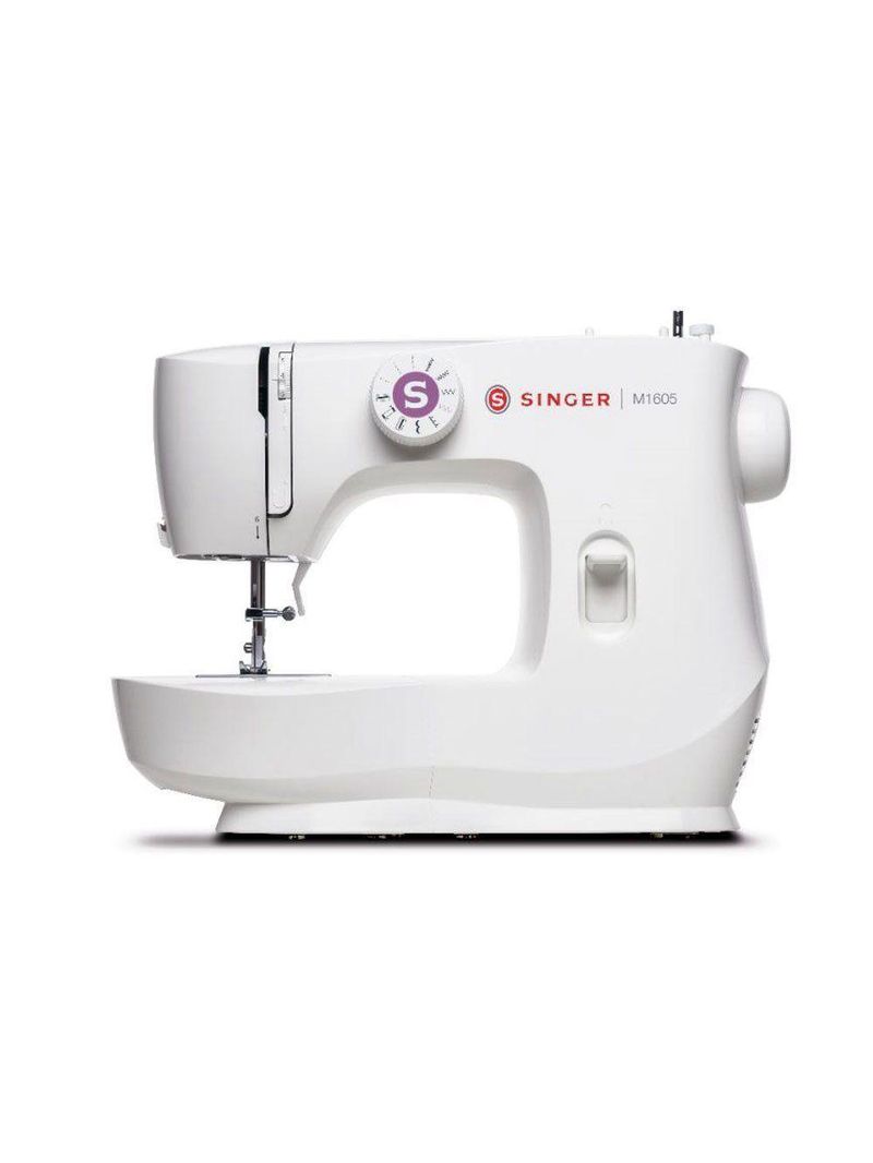 Máquina De Costura Singer M1605 Com 6 Pontos E Caseado 4 Passo Branco 110V