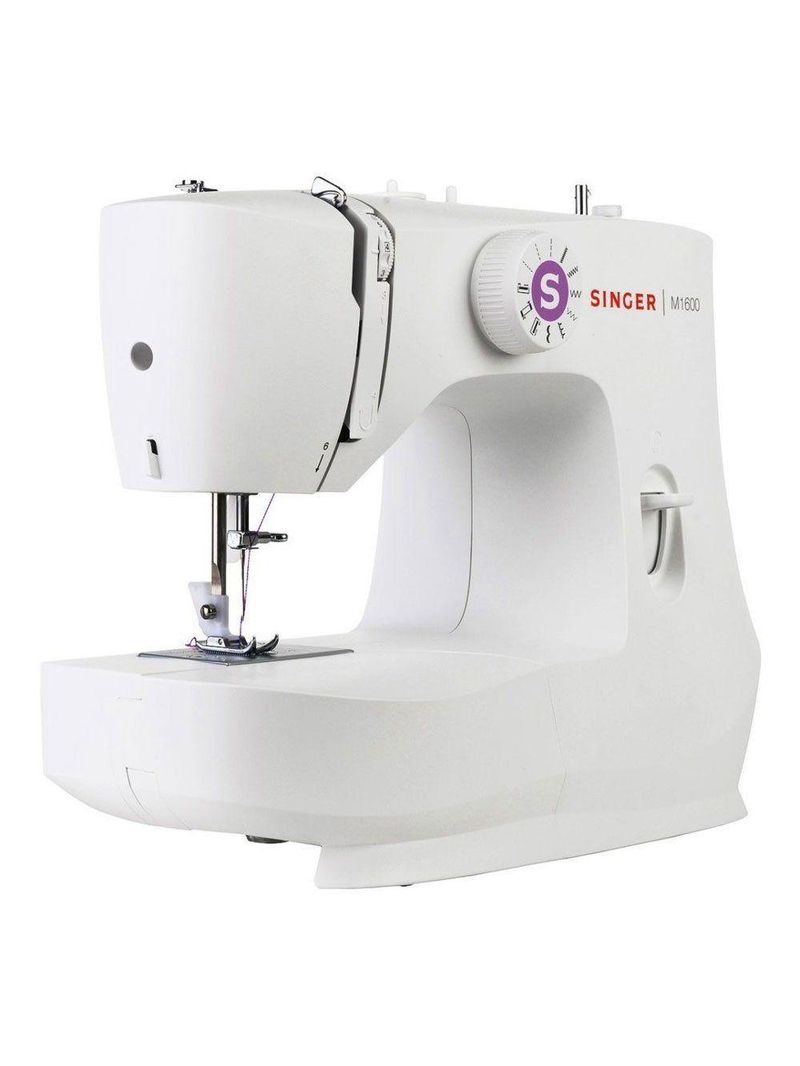 Máquina De Costura Singer M1605 Com 6 Pontos E Caseado 4 Passo Branco 110V
