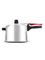 Panela de pressão clock 4,5 litros eco polida fechamento interno prata