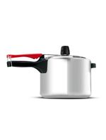 Panela de pressão clock 4,5 litros eco polida fechamento interno prata