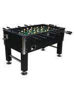 Mesa de Pebolim Ahead Sports Profissional MDF Preta Hastes Cromadas