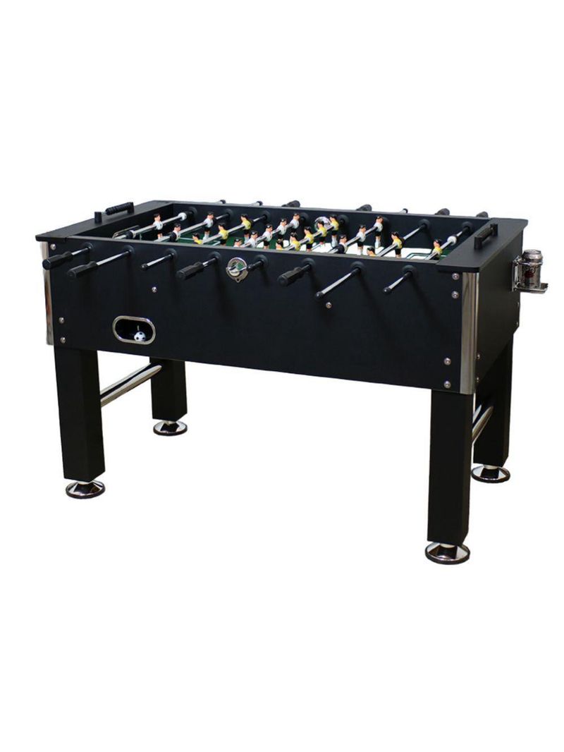 Mesa de Pebolim Ahead Sports Profissional MDF Preta Hastes Cromadas