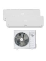 Ar Condicionado Bi Split Inverter Philco 18000 BTUs (2X9000) Quente e Frio 220V PAC18QV