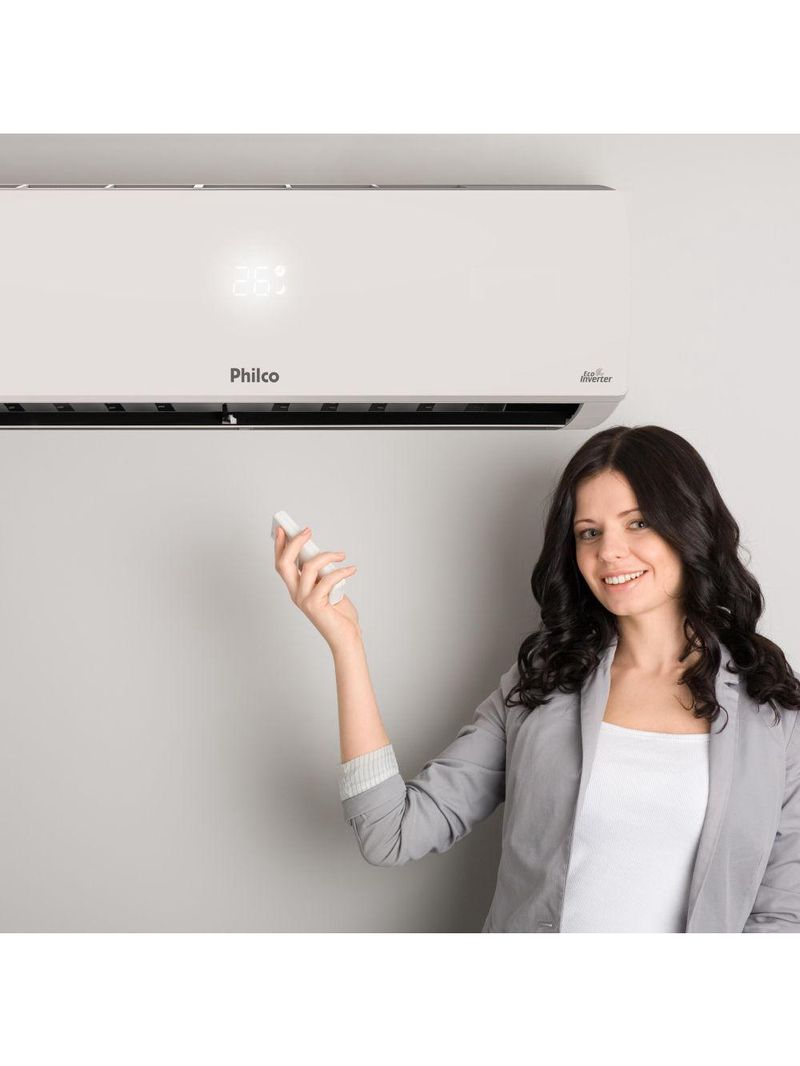 Ar Condicionado Bi Split Inverter Philco 18000 BTUs (2X9000) Quente e Frio 220V PAC18QV