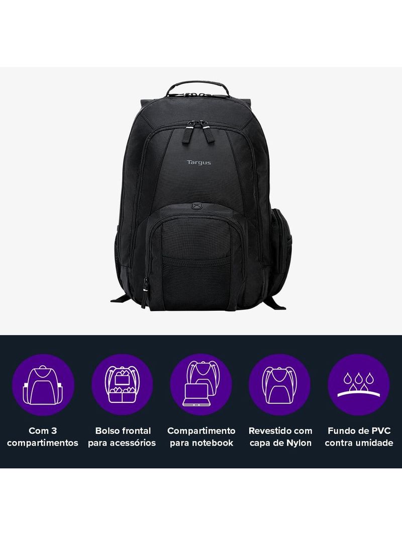 Mochila targus groove 16" - cvr600