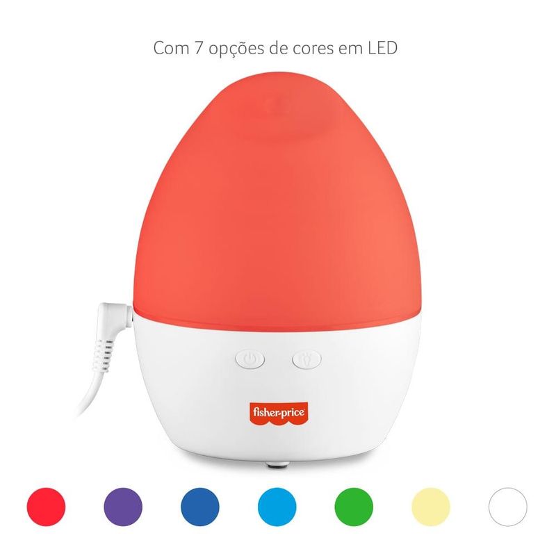 Difusor de aromas silencioso fisher price - hc277