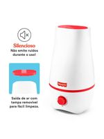 Umidificador de ar ultrassônico 2,2l bivolt automático fisher price - hc055