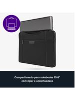 Maleta targus slipskin sleeve com alças guardáveis 156" - tss995