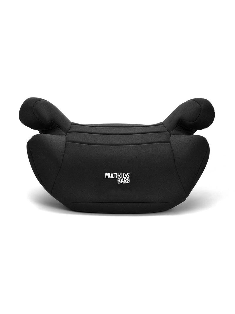 Assento elevatório para auto booster safe 15-36kgs preto multikids baby - bb298
