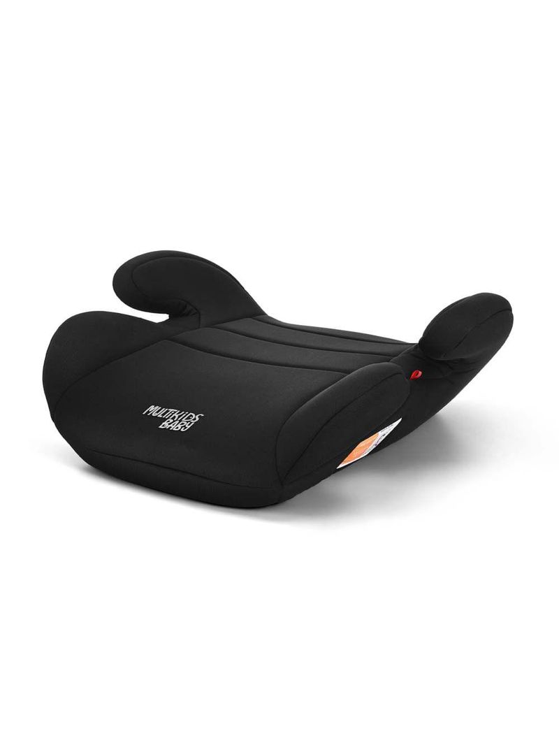 Assento elevatório para auto booster safe 15-36kgs preto multikids baby - bb298