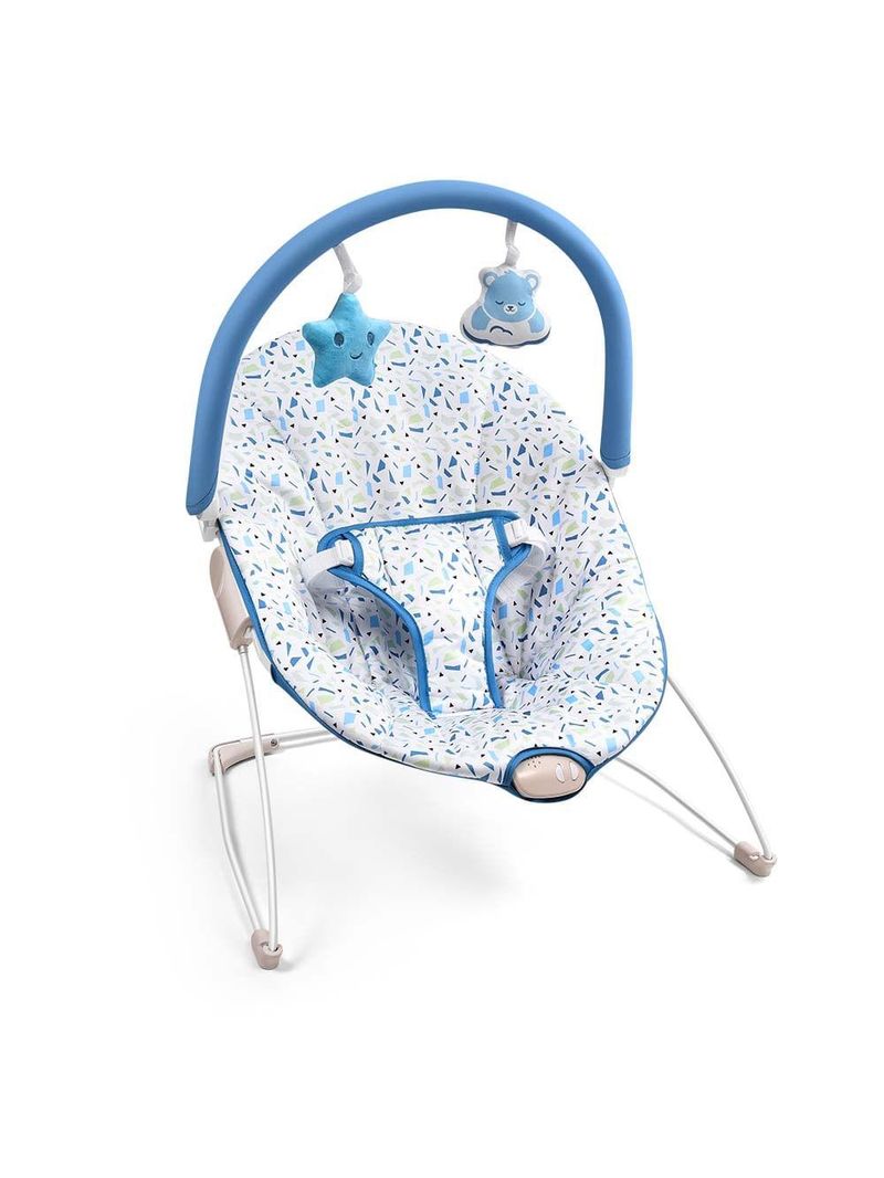 Cadeira de descanso nap time 0-11kgs azul multikids baby - bb218