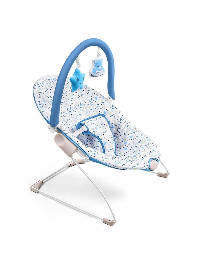 Cadeira de descanso nap time 0-11kgs azul multikids baby - bb218