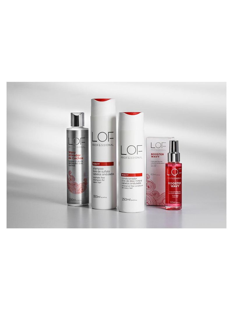 Lof professional wavy ativador e modelador de cachos