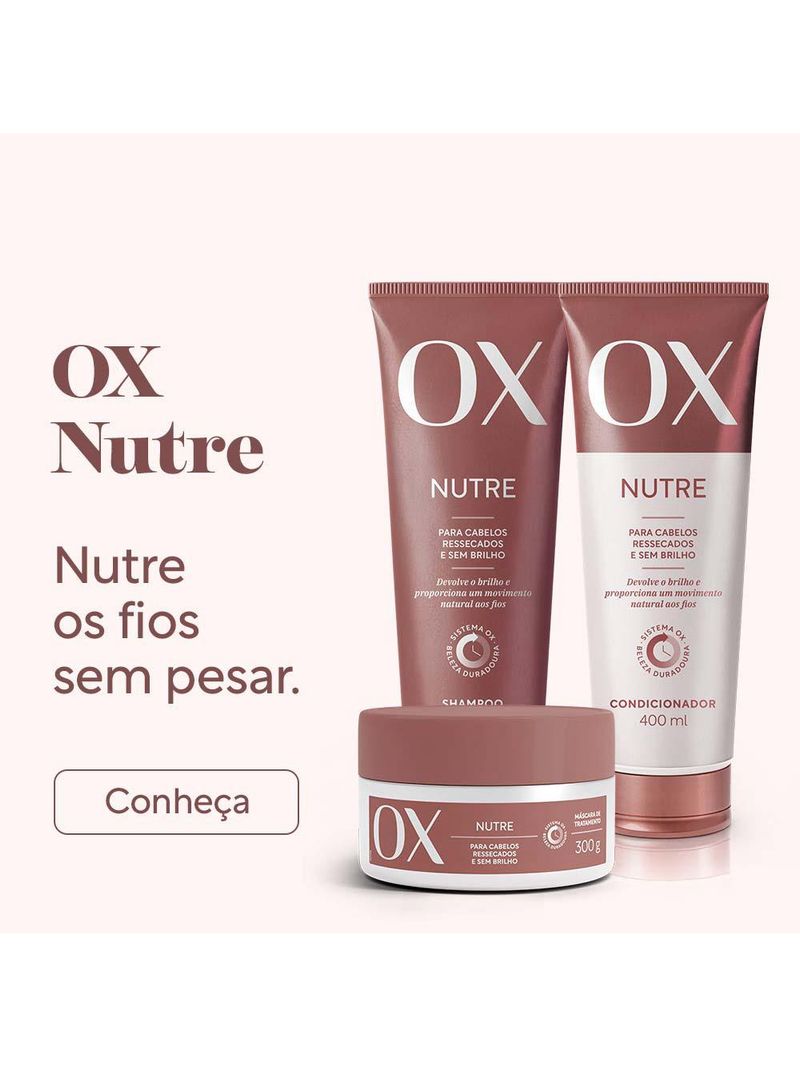 Condicionador ox cosmeticos nutre