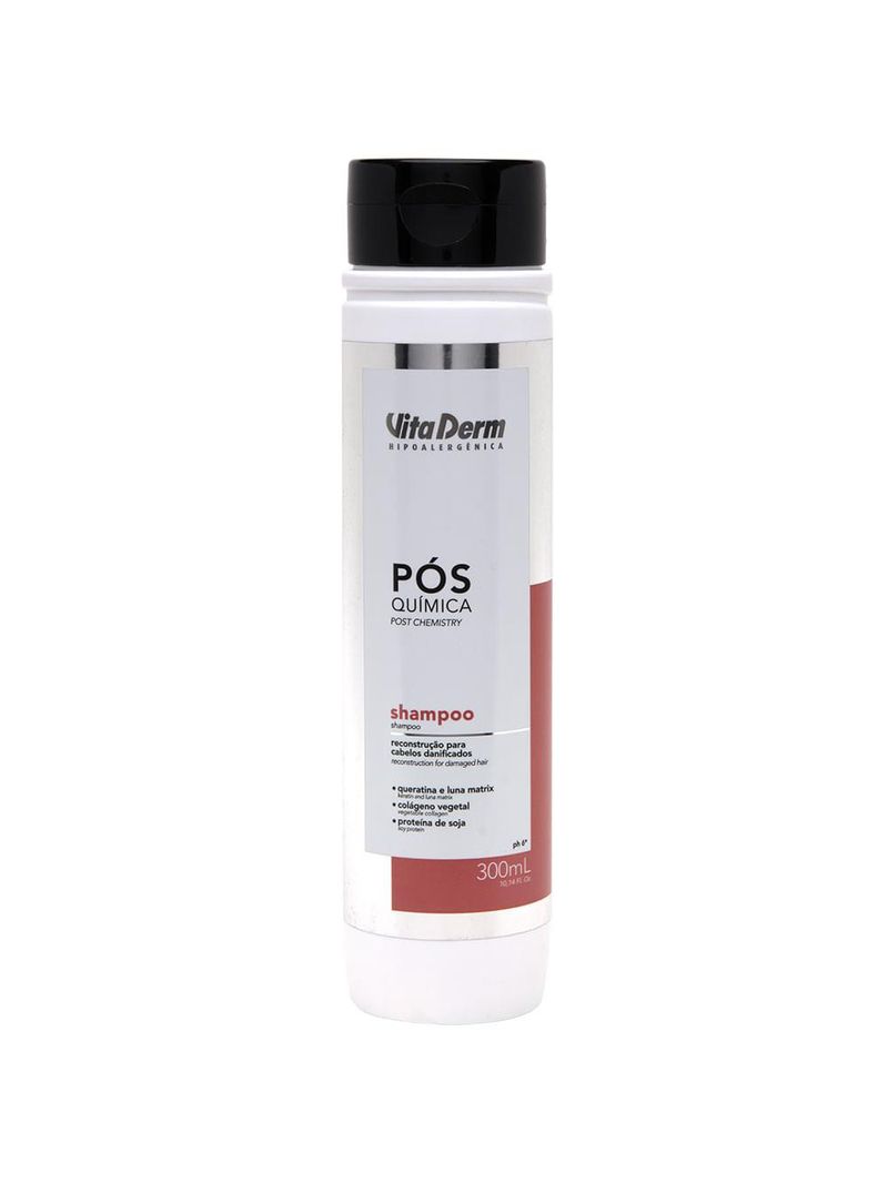 Vita derm pós química shampoo